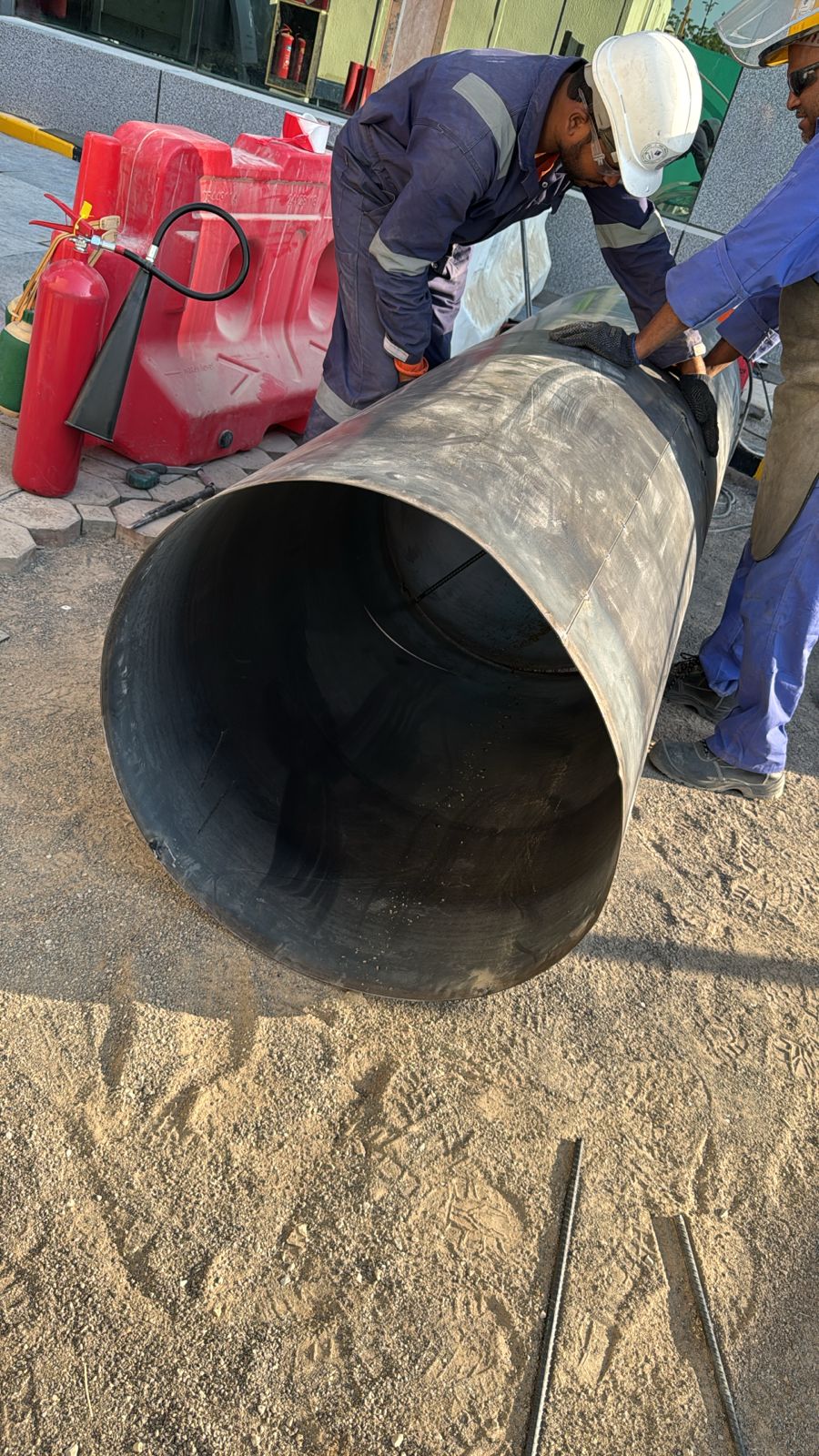Steel fabrication project 3 - UM Qusai Al Habsi Oman