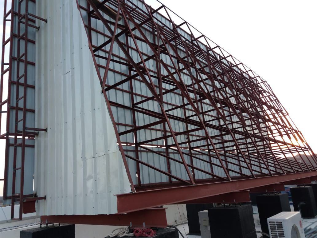 Steel fabrication project 14 - UM Qusai Al Habsi Oman